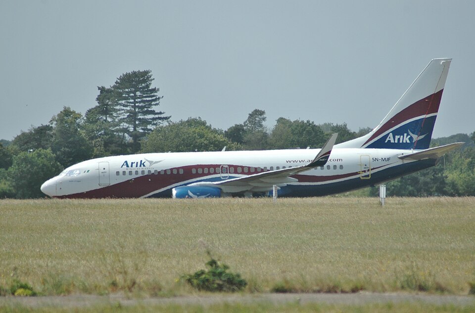 Aircraft registered 5N-MJF