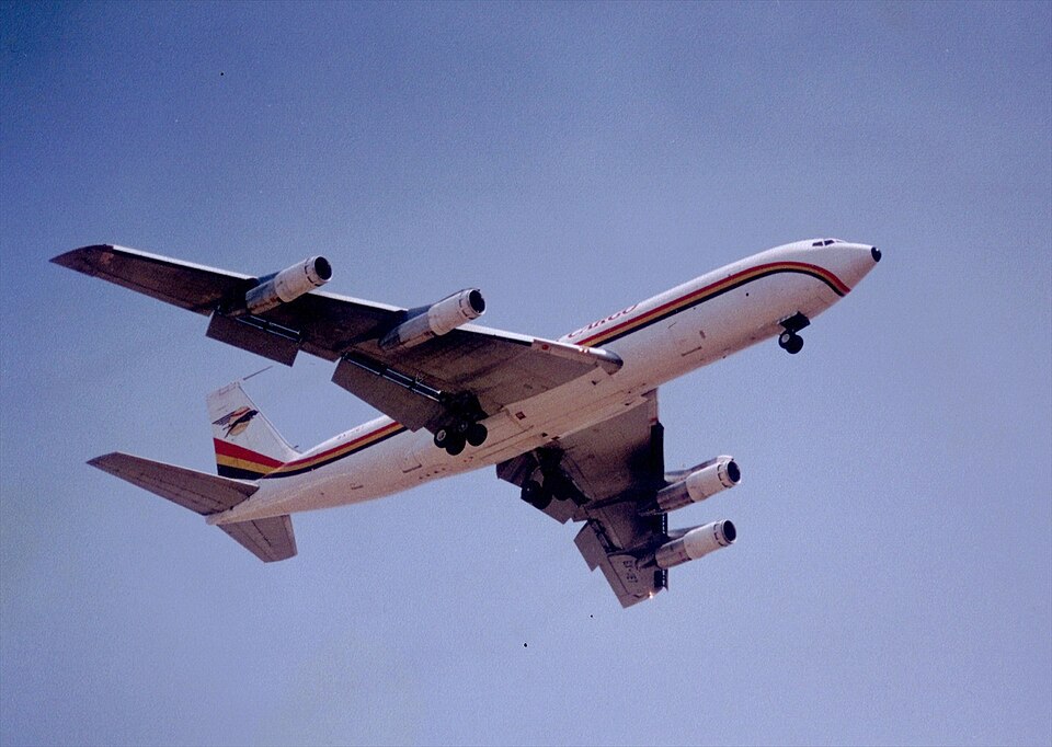 Aircraft registered 5X-JET