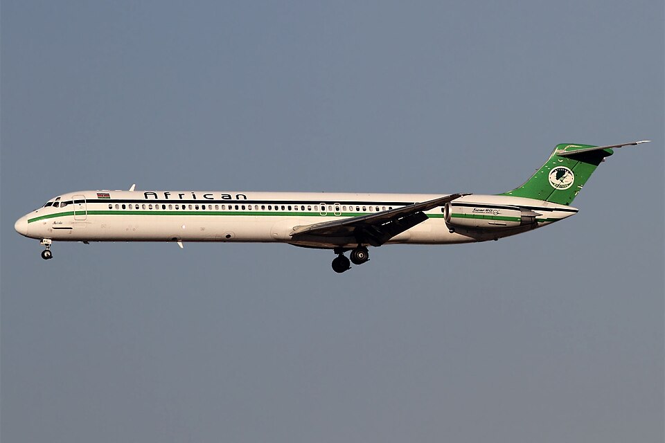 Aircraft registered 5Y-AXL