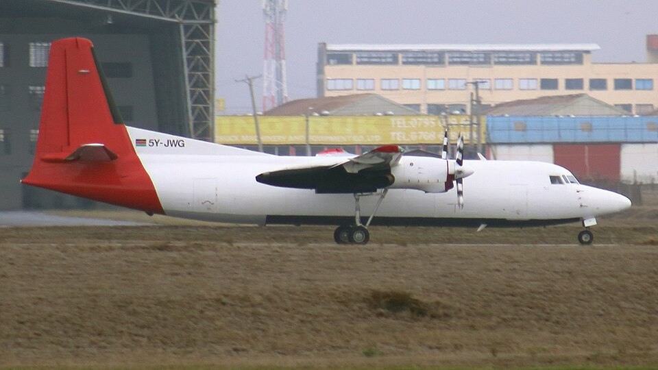 Aircraft registered 5Y-JWG
