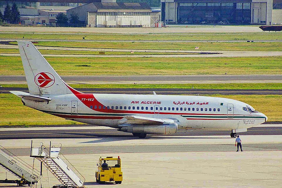 Aircraft registered 7T-VEZ