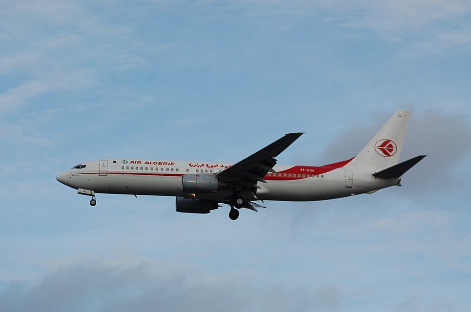Aircraft registered 7T-VJJ
