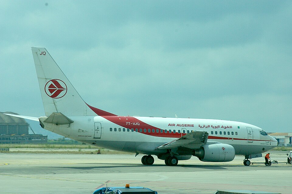 Aircraft registered 7T-VJQ