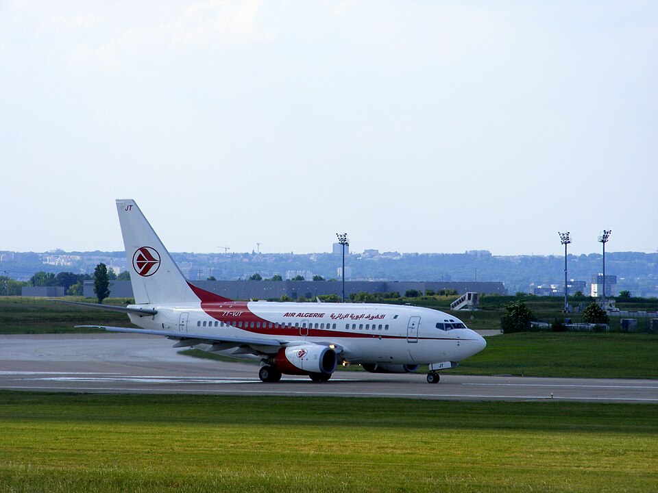 Aircraft registered 7T-VJT