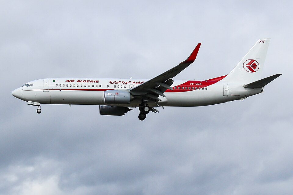Aircraft registered 7T-VKR