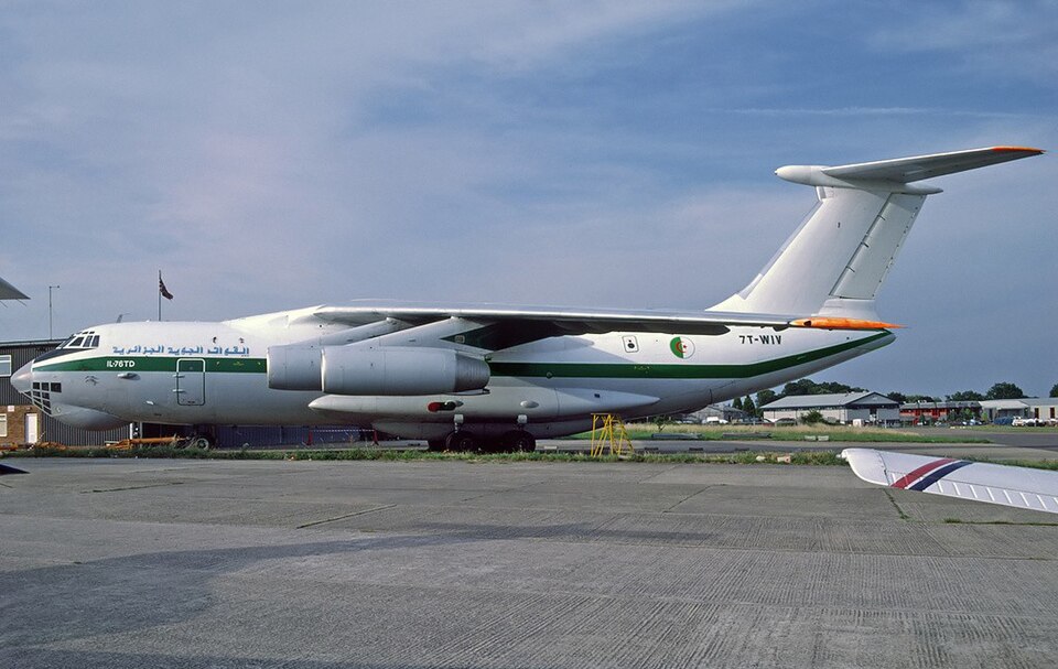 Aircraft registered 7T-WIV