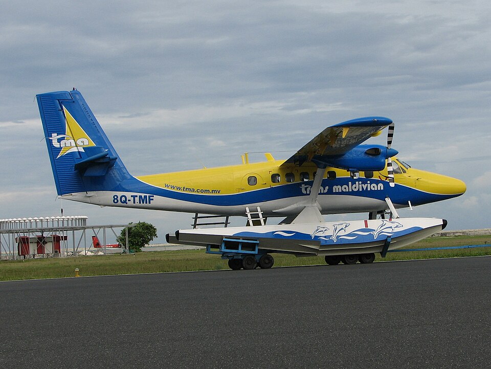 Aircraft registered 8Q-TMF