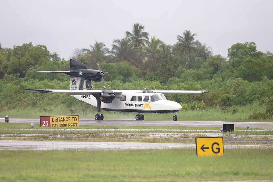 Aircraft registered 8R-GRE