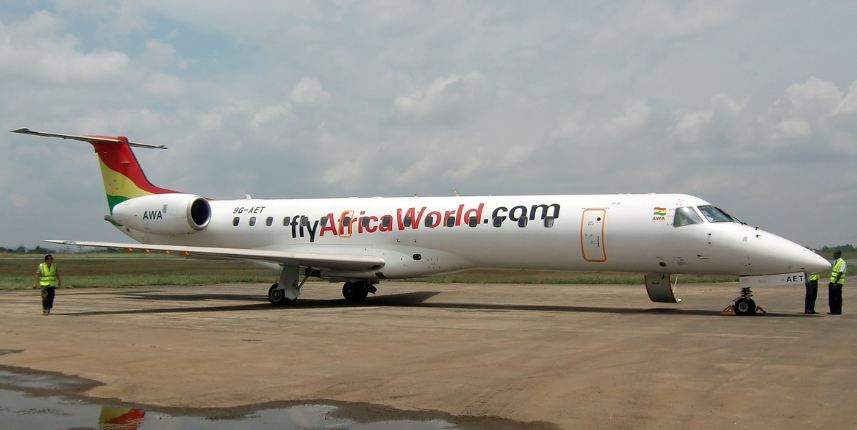 Aircraft registered 9G-AET