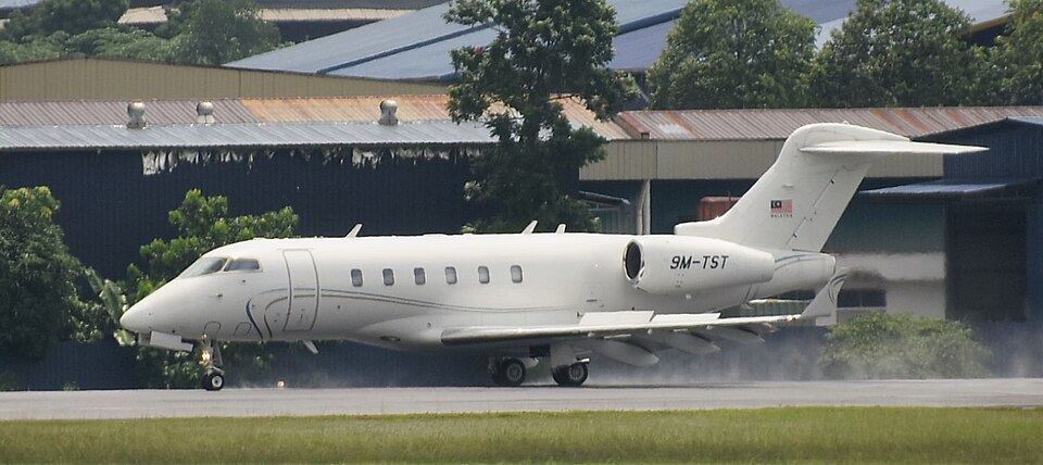 Aircraft registered 9M-TST
