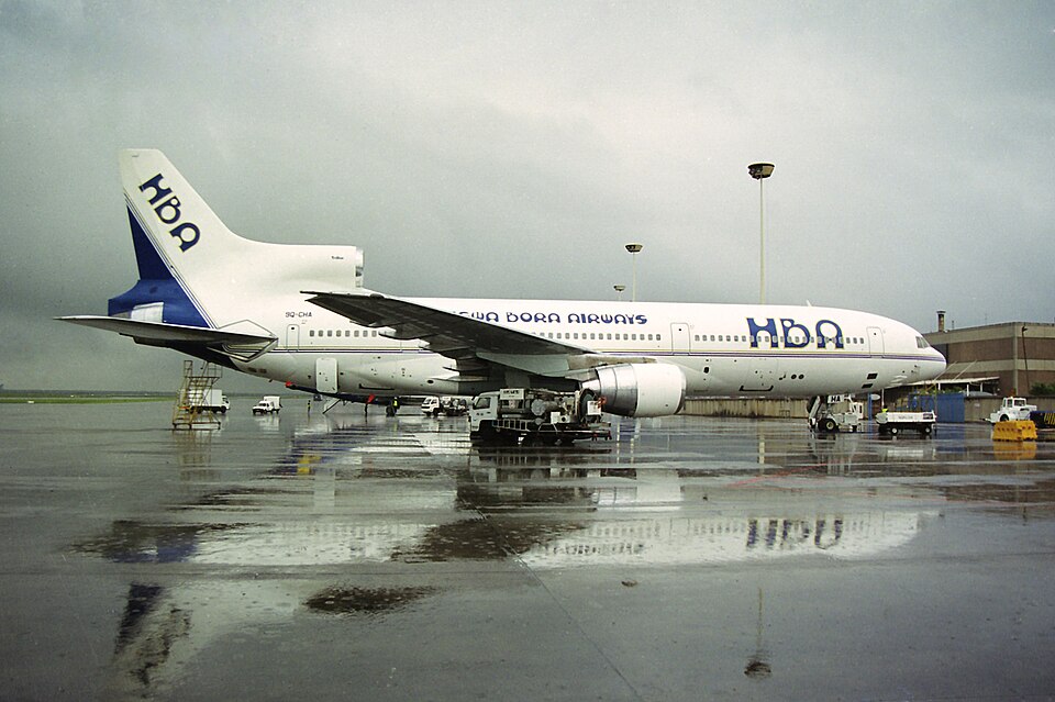 Aircraft registered 9Q-CHA