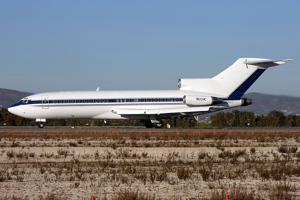 Aircraft registered 9Q-CMC