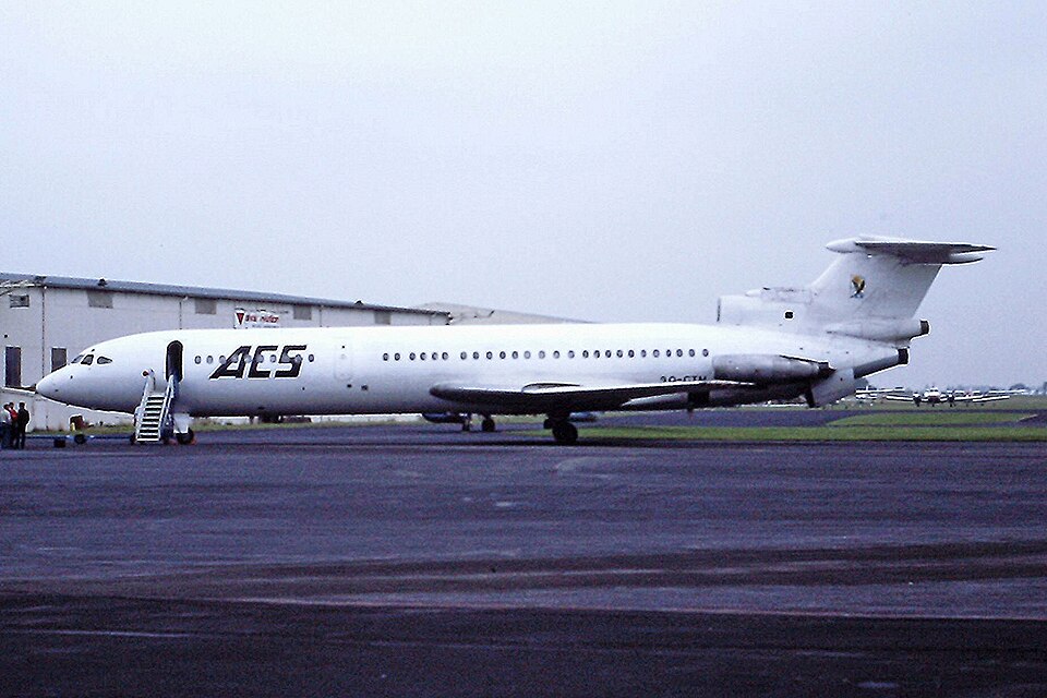 Aircraft registered 9Q-CTM