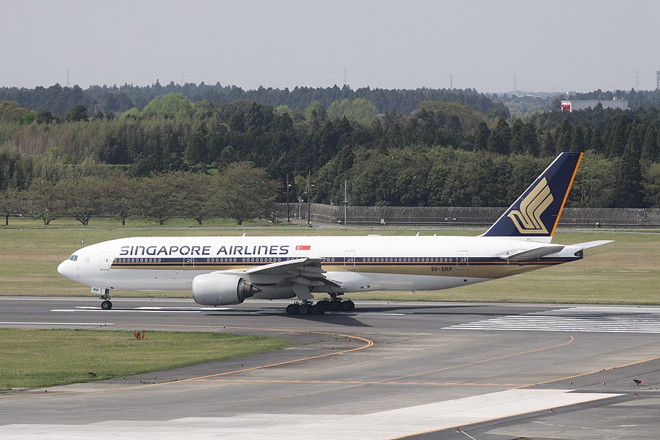 Aircraft registered 9V-SRP