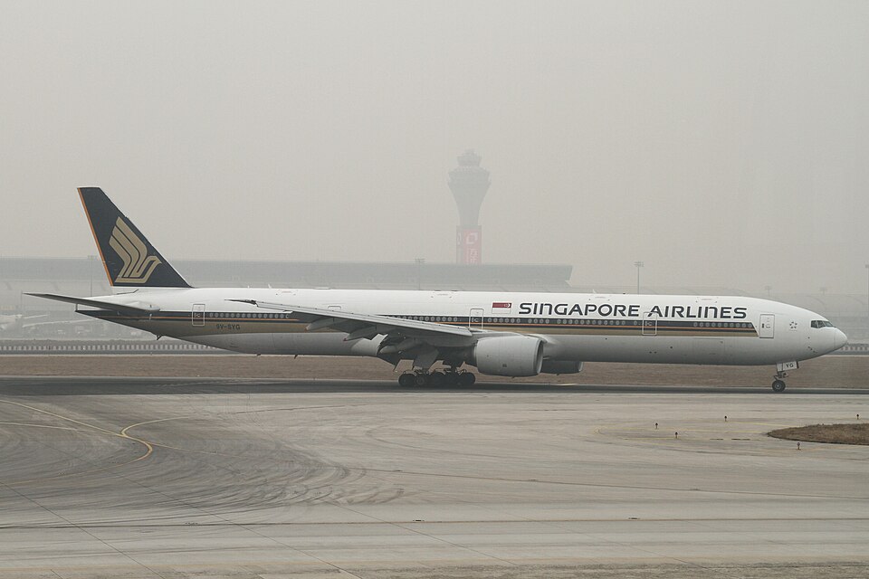 Aircraft registered 9V-SYG