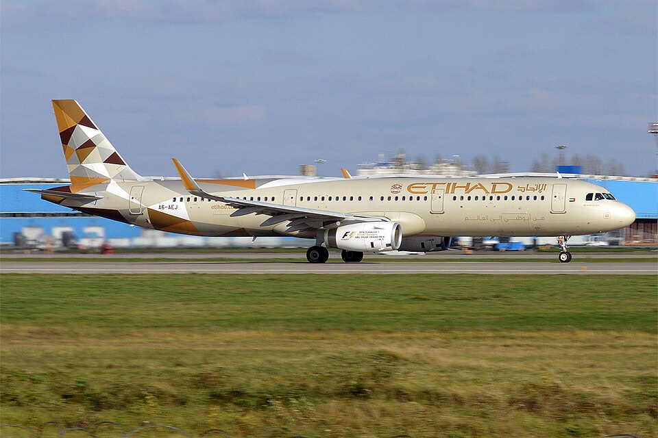 Aircraft registered A6-AEJ
