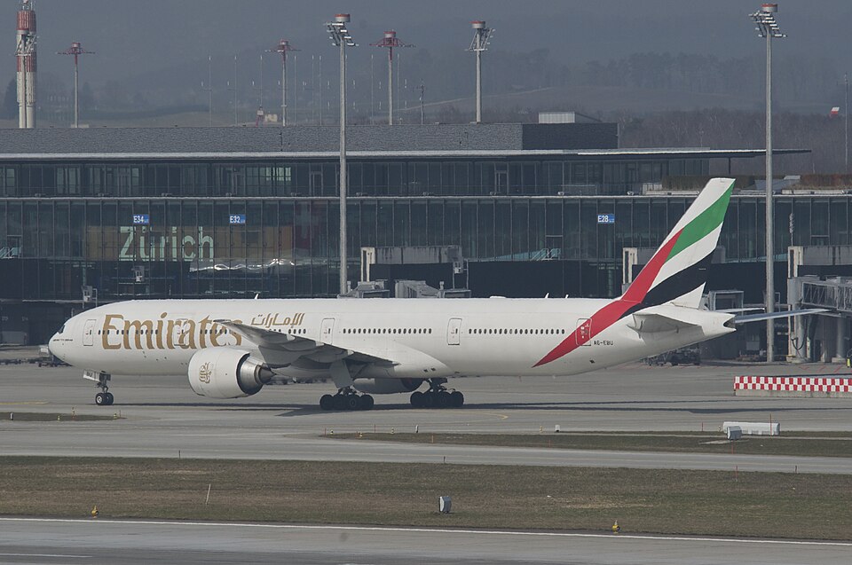 Aircraft registered A6-EBU