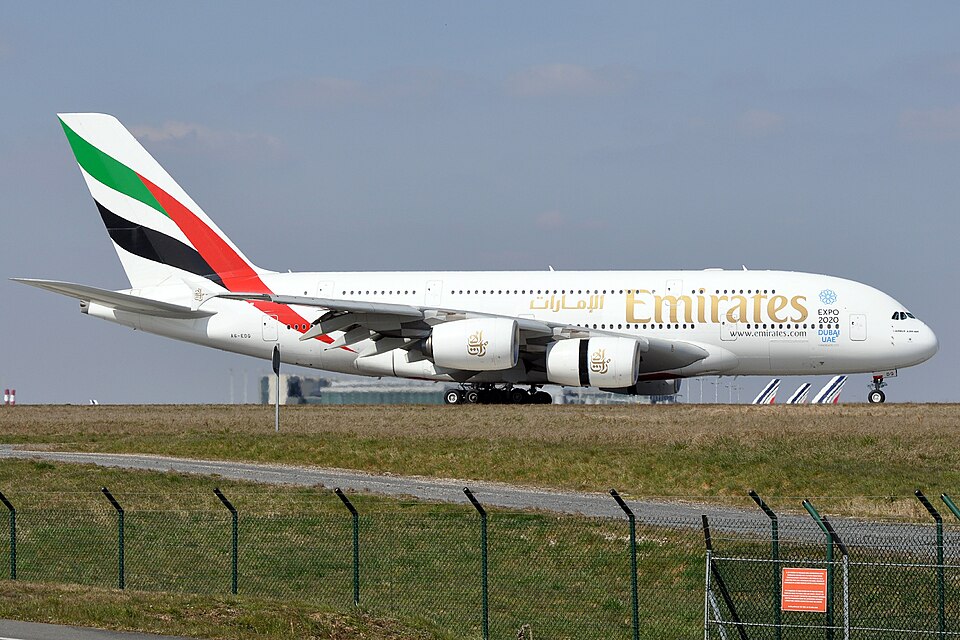 Aircraft registered A6-EDQ