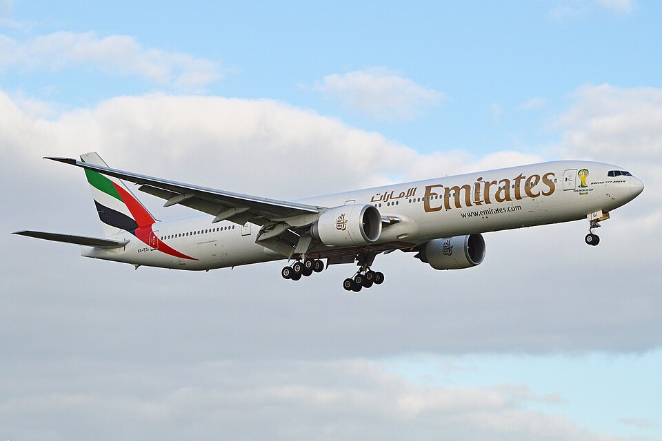Aircraft registered A6-EGI