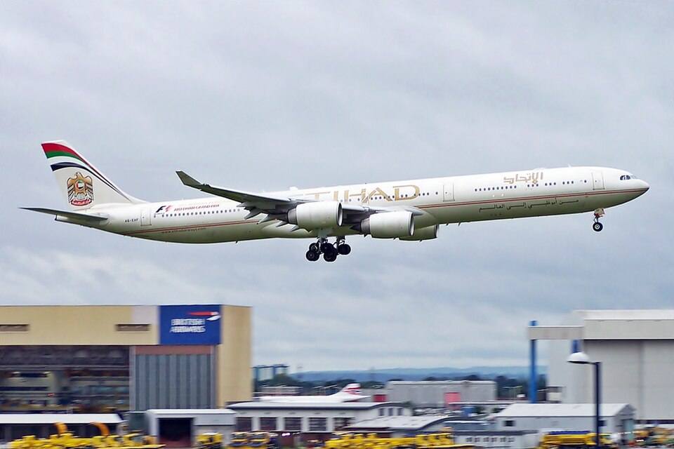 Aircraft registered A6-EHF