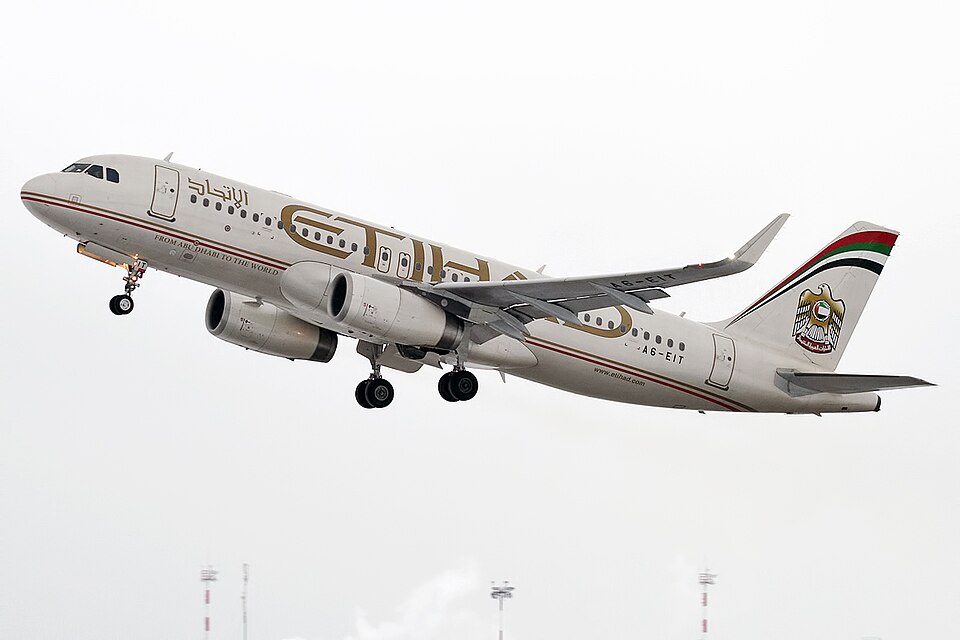 Aircraft registered A6-EIT