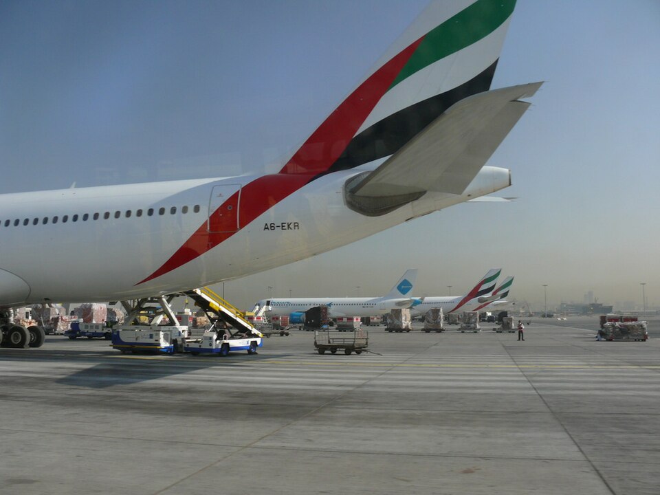 Aircraft registered A6-EKR