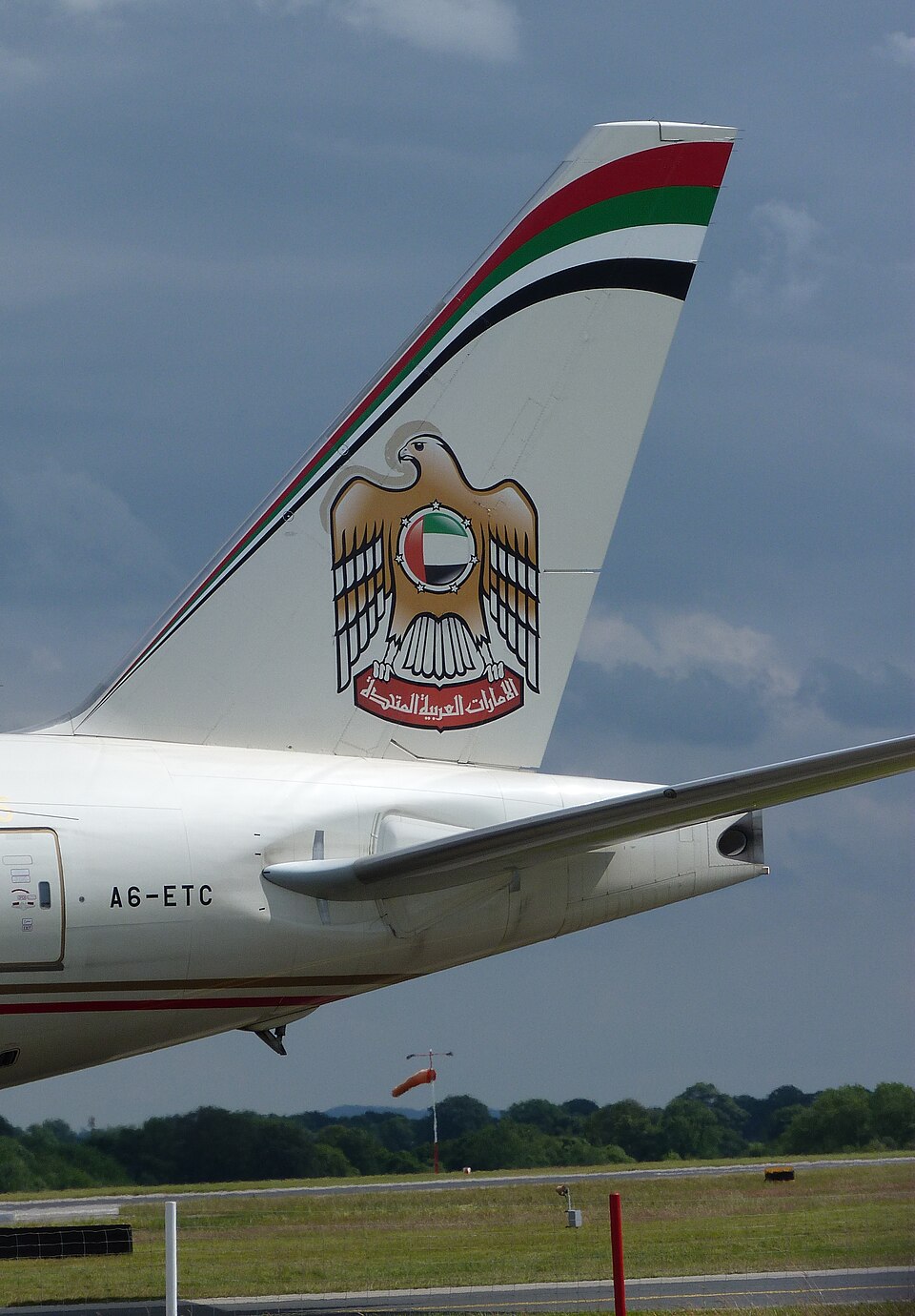 Aircraft registered A6-ETC