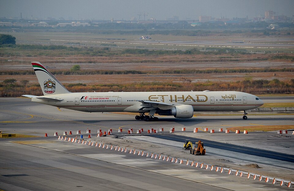 Aircraft registered A6-ETP