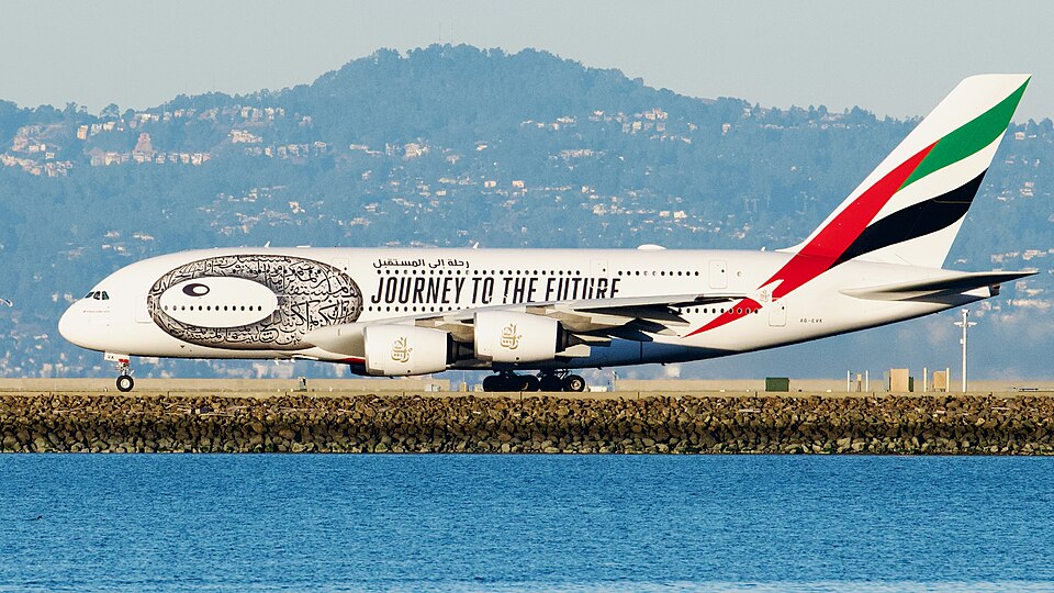 Aircraft registered A6-EVK