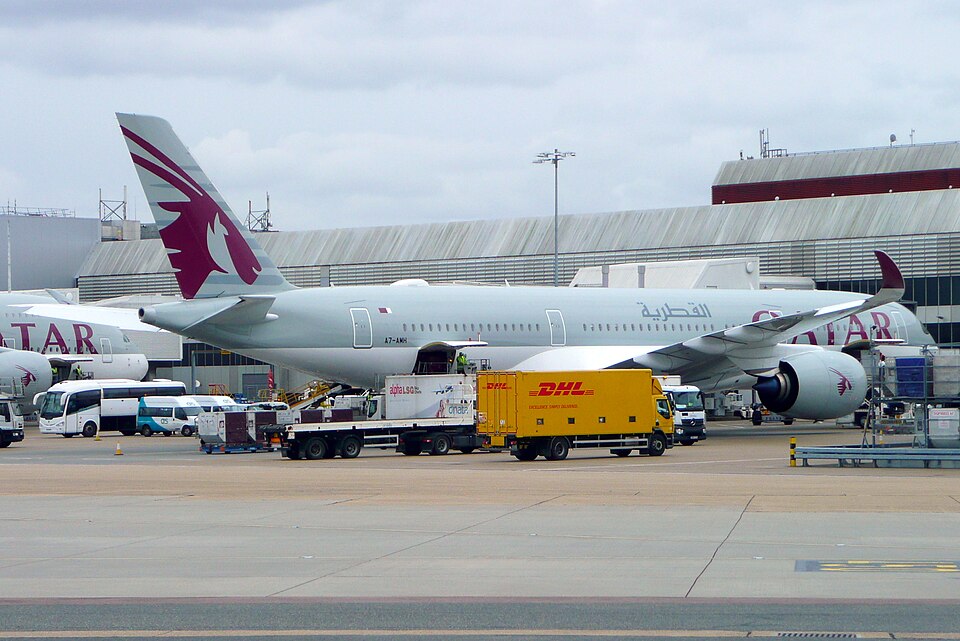 Aircraft registered A7-AMH