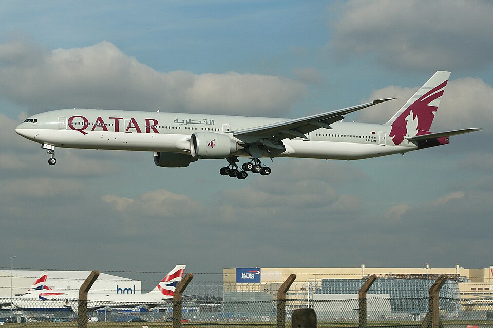 Aircraft registered A7-BAH