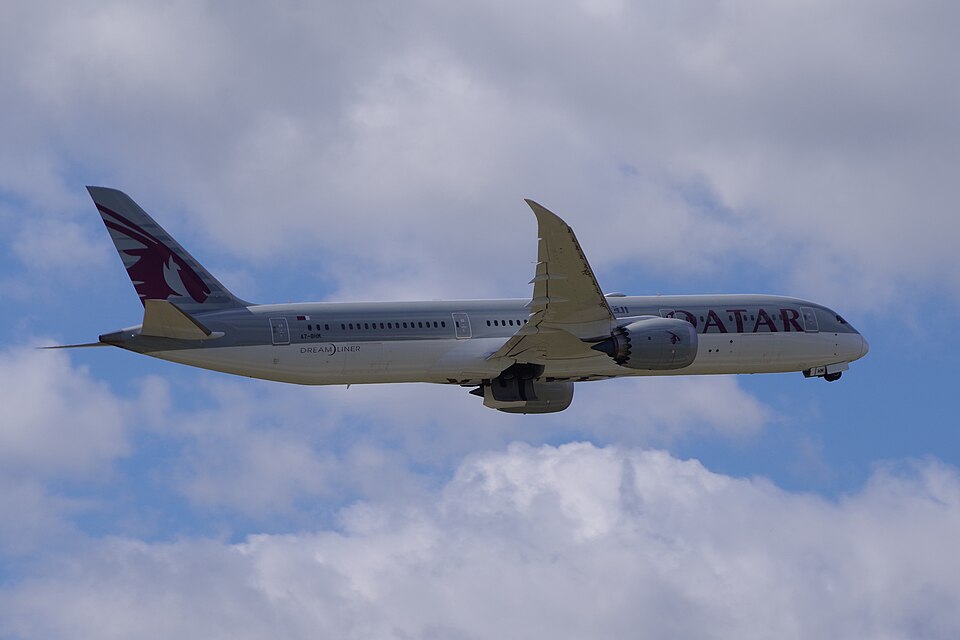 Aircraft registered A7-BHM