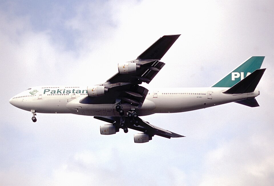 Aircraft registered AP-BFY