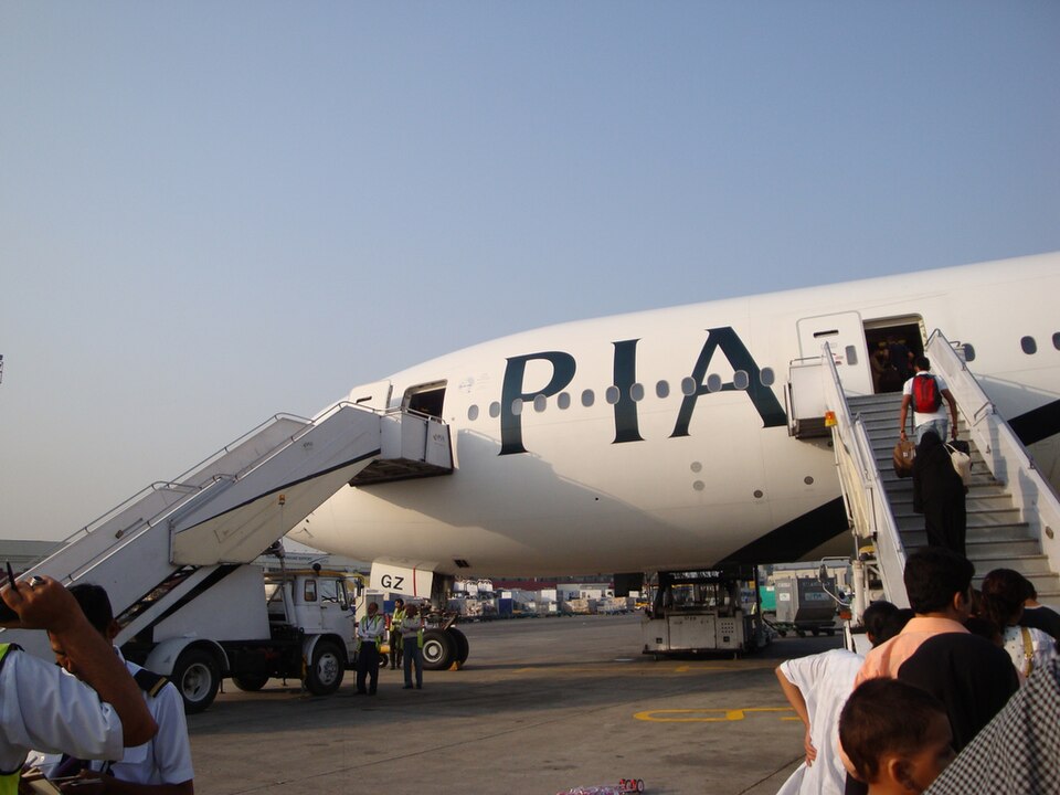 Aircraft registered AP-BGZ