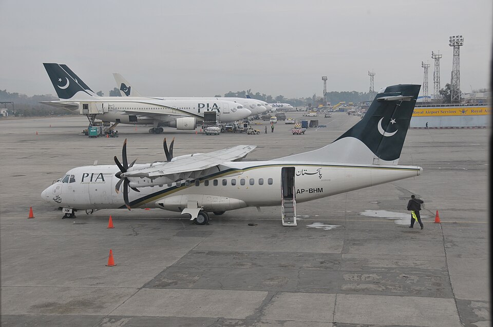 Aircraft registered AP-BHM