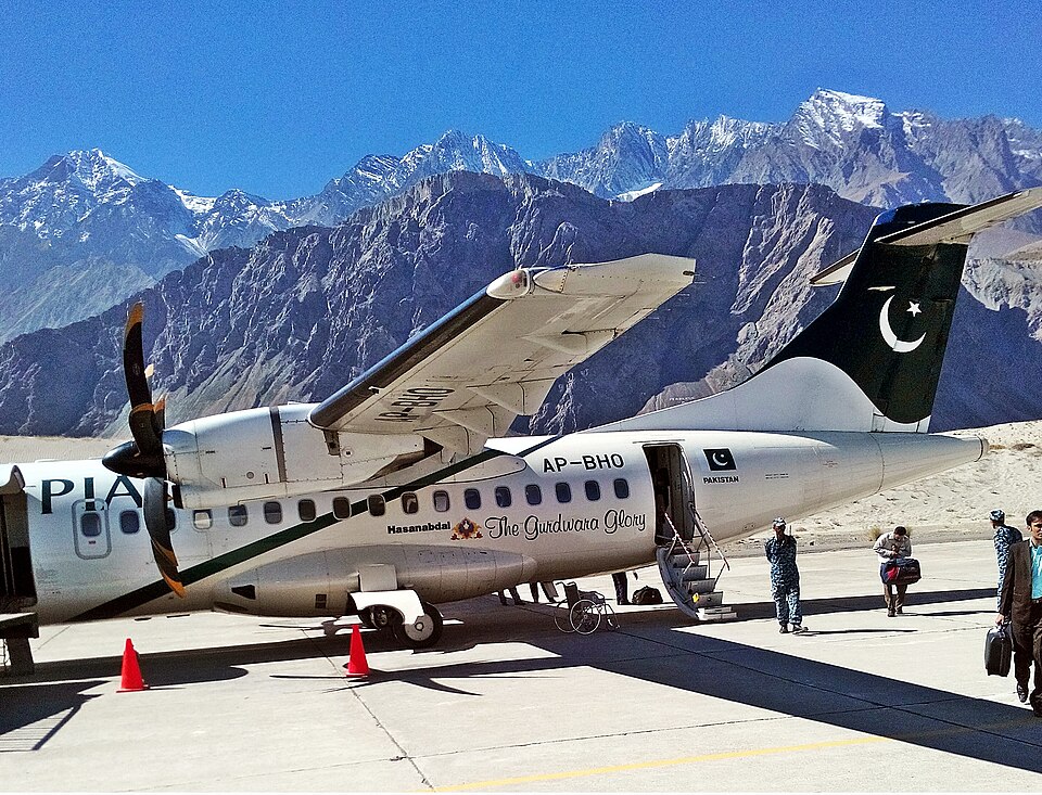 Aircraft registered AP-BHO