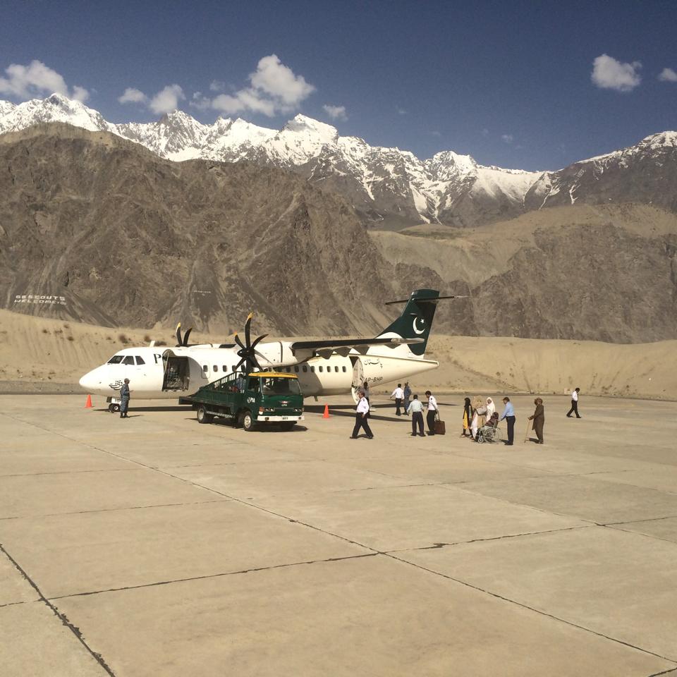 Aircraft registered AP-BHP