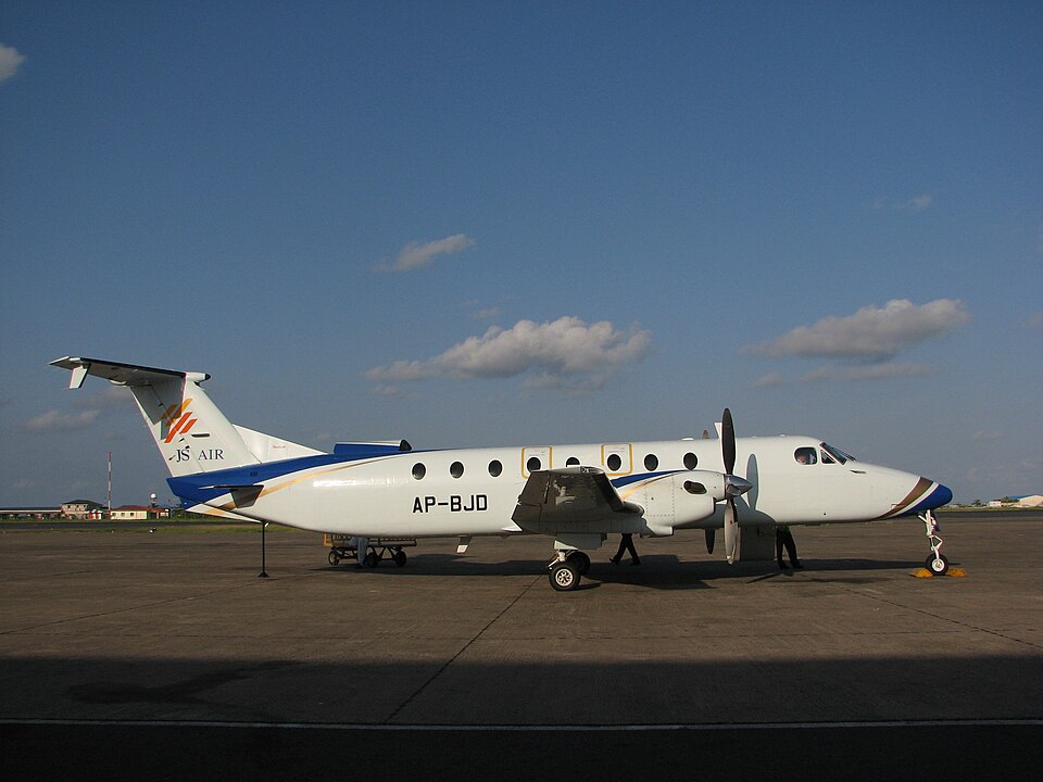 Aircraft registered AP-BJD