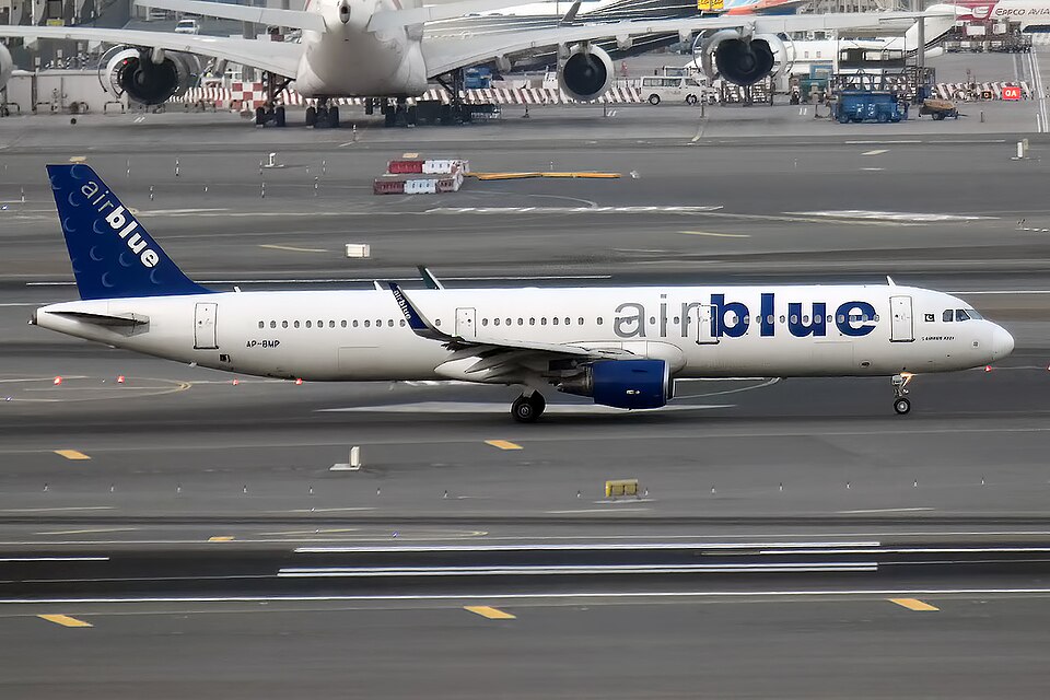 Aircraft registered AP-BMP