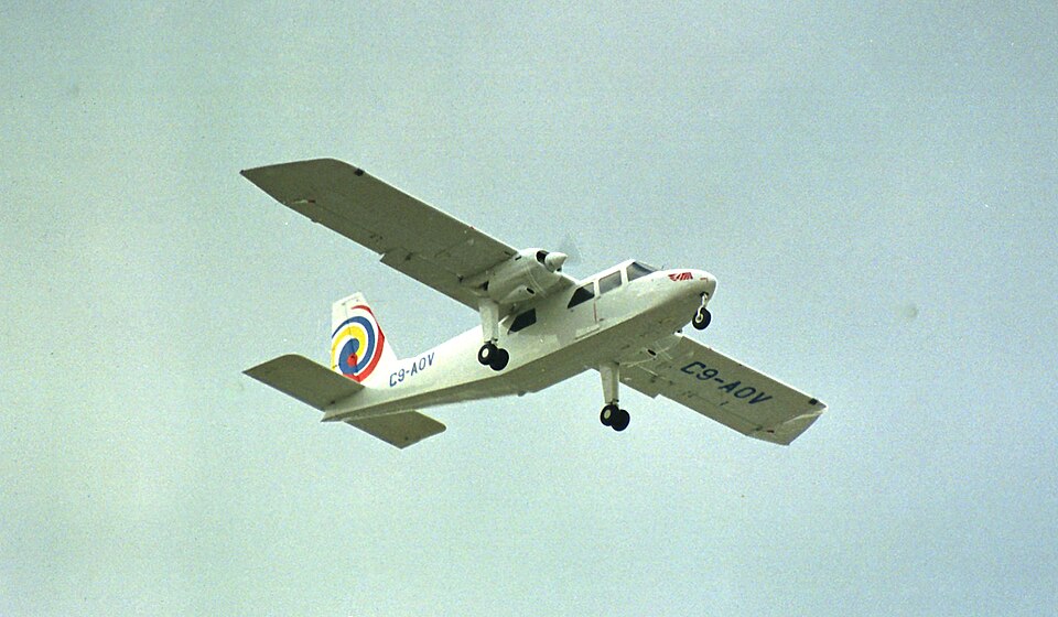 Aircraft registered C9-AOV