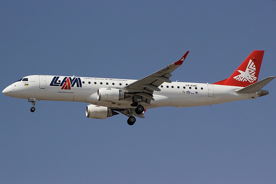 Aircraft registered C9-EMC