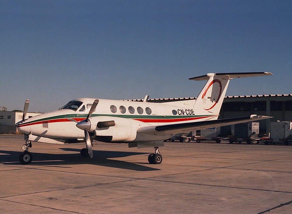Aircraft registered CN-CDE