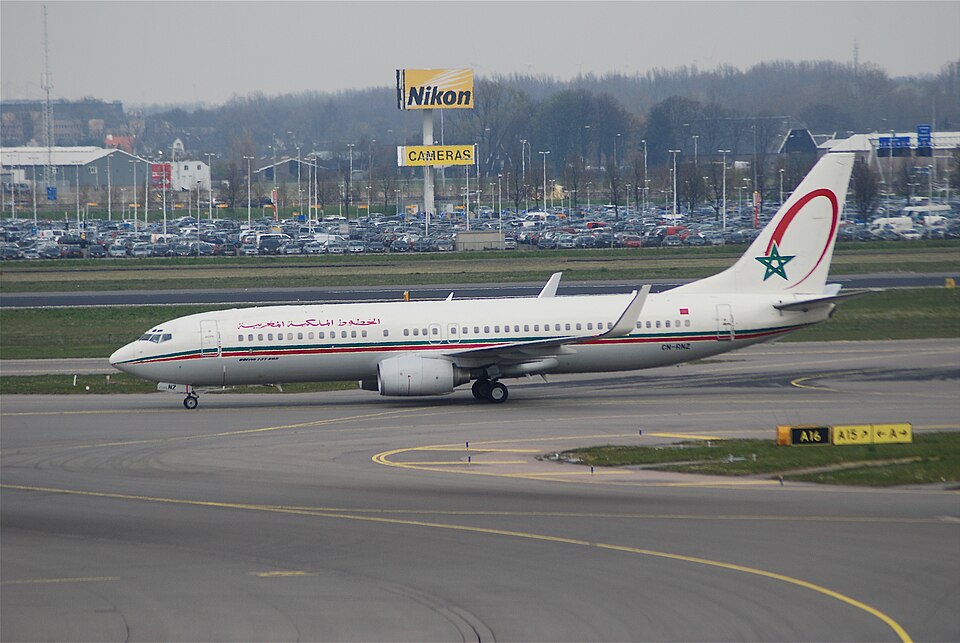 Aircraft registered CN-RNZ