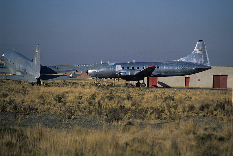 Aircraft registered CP-1655