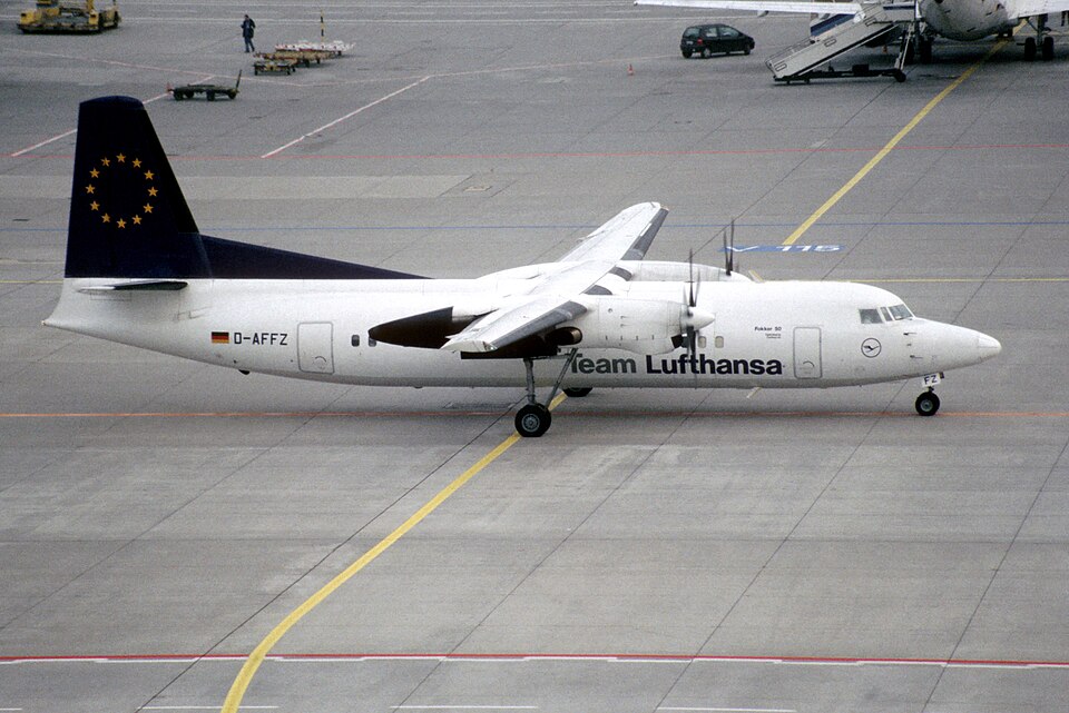 Aircraft registered D-AFFZ
