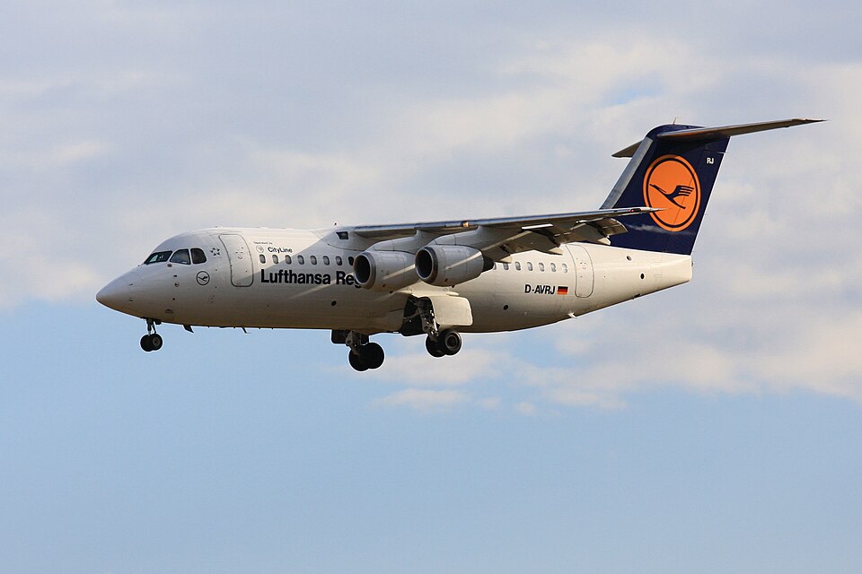 Aircraft registered D-AVRJ