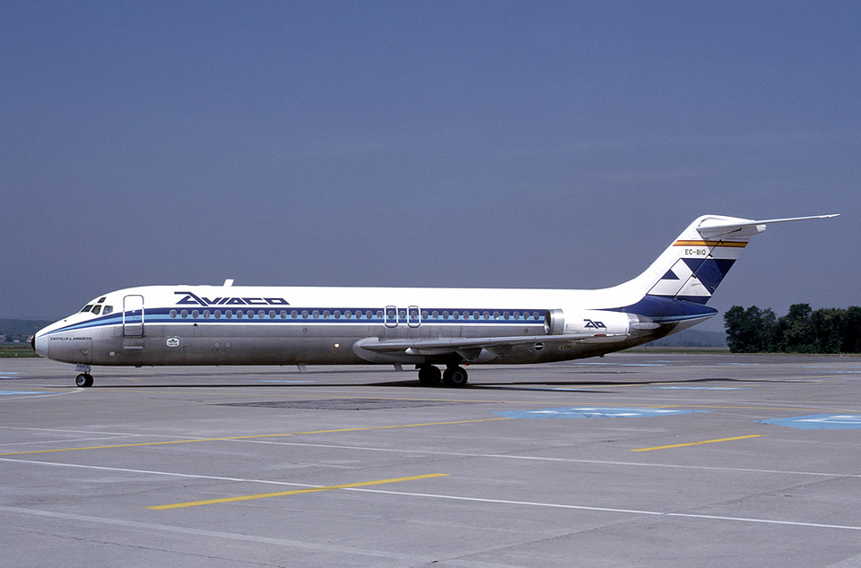 Aircraft registered EC-BIQ