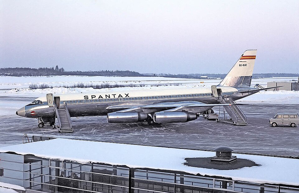 Aircraft registered EC-BJC