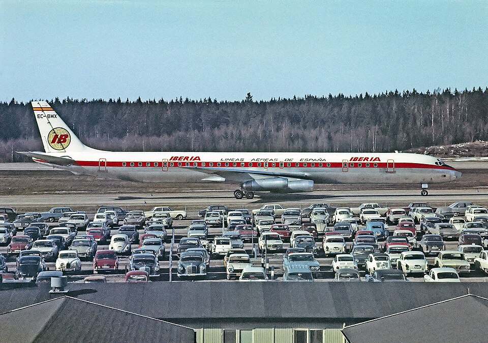 Aircraft registered EC-BMX