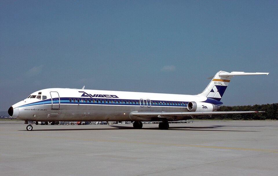 Aircraft registered EC-CGS